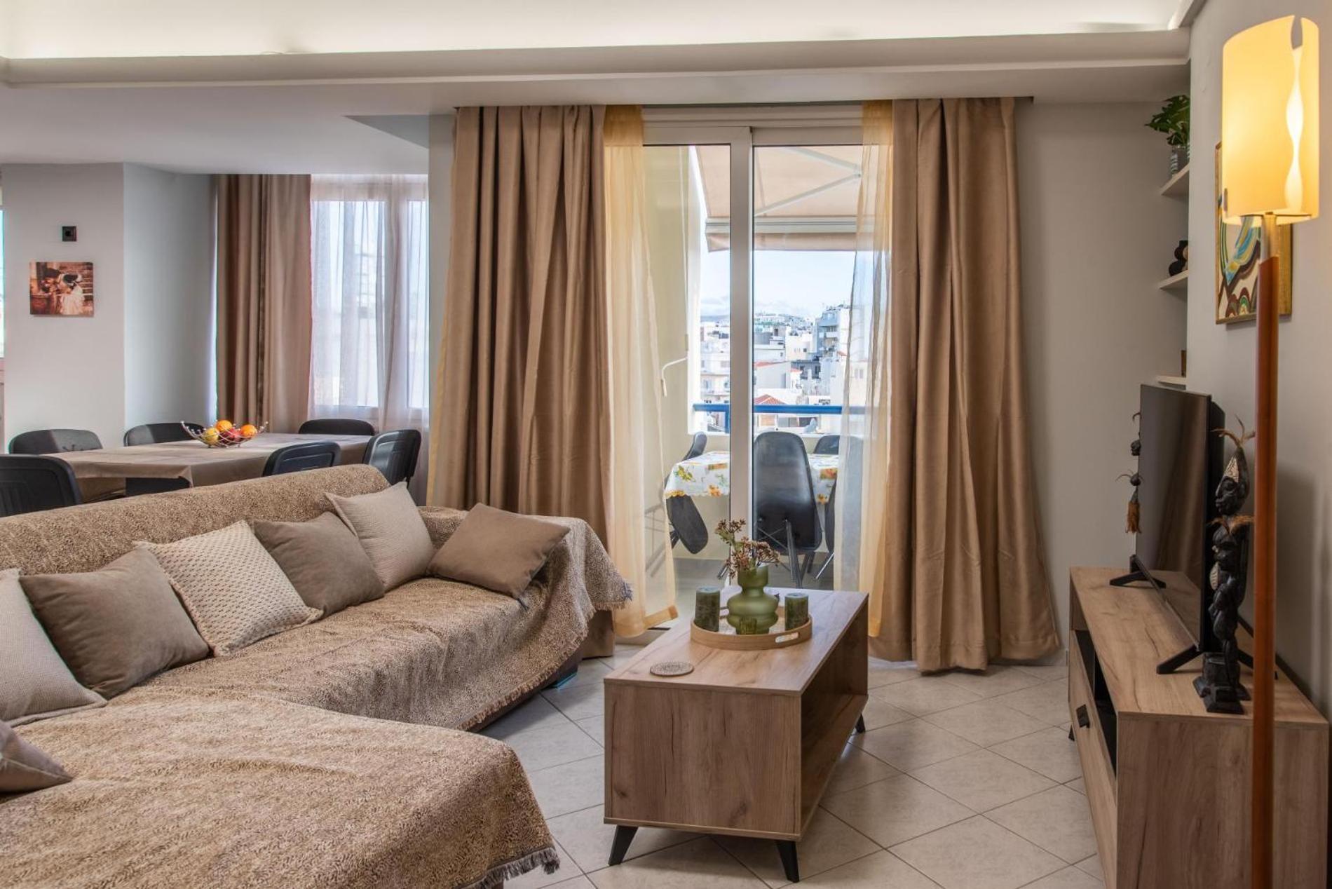 Sky 7 View Apartment Ираклио Екстериор снимка